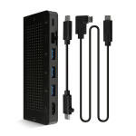 Twelve South StayGo USB-C Hub with 1M Cable Black