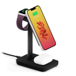 Twelve South HiRise 3 Triple Wireless Charger For iPhone/AirPods Black