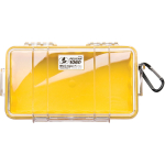 Pelican 1060 Micro Case - (Clear/Yellow) 1060-027-100