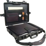 Pelican 1495CC1 Deluxe Notebook/Laptop Protector Case - Black 1495-003-110
