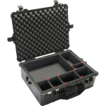 Pelican 1600TP Case with TrekPak Divider System Black 016000-0050-110