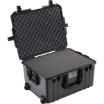 Pelican 1607AirWF Wheeled Carry-On Hard Case with Foam Insert Black 016070-0001-110