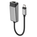 Alogic Ultra USB-C (Male) to RJ45 Gigabit Ethernet (Female) Adapter Space Grey