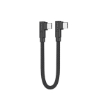 Alogic 25cm Elements Pro Right-Angle USB-C to Right Angle USB-C Cable 25cm Black