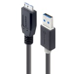 Alogic 1m USB 3.0 Type A to Type B Micro Cable Male to Male Black