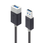Alogic 50cm USB 3.0 Type A to Type A Extension Cable Male to Female Black