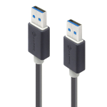 Alogic 0.5m USB 3.0 Type A to Type A Cable Male to Male Black