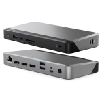 Alogic MX3 USB-C Triple Display DP Alt. Mode Docking Station With 100W Power Delivery