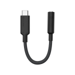 Alogic Elements Pro USB-C to 3.5mm Adapter - Black