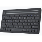 Rapoo XK100 Bluetooth Wireless Keyboard for PC/Computer iPad/Tablet Laptop Black