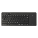 Rapoo K2800 Wireless Multimedia Keyboard with Touchpad Black