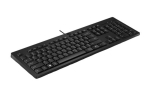 HP 125 Wired Keyboard Black