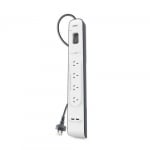 BELKIN 4 Outlet With 2m Cord With 2 Usb Ports BSV401AU2M