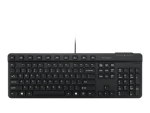 Kensington Simple Solutions Wired Keyboard with Smart Card Reader