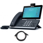 Yealink IP Phone With Handset And Camera Bluetooth And Wifi 7