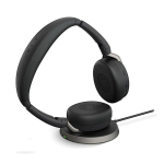 Jabra Evolve2 65 Flex Usb-c Ms Stereo Wireless Bluetooth Headset With Charging Stand