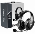 MSI Immerse GH20 Wired Gaming Headset Black