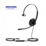 Yealink UH34 Mono Teams USB Wired Headset Black