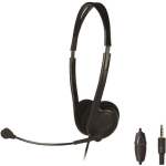Shintaro Light Weight Headset with Boom Microphone Black