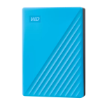 Western Digital My Passport 4TB USB 3.0 Portable Storage Blue WDBPKJ0040BBL-WESN