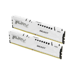 Kingston FURY Beast 32GB (16GB x2) DDR5 5600MT/s CL36 EXPO DIMM Memory Kit White