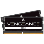 Corsair Vengeance 16GB (2x8GB) DDR5 4800MHz SODIMM Memory Black