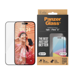 PanzerGlass Apple iPhone 15 Screen Protector Ultra-Wide Fit Clear
