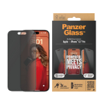 PanzerGlass Apple iPhone 15 Pro Side-View Privacy Screen Protector Clear