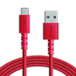 Anker PowerLine Select+ 1.8m USB-A to USB-C Cable Red