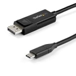 StarTech 6ft (2m) USB-C to DisplayPort 1.4 Cable Reversible/8K 60Hz/4K HDR