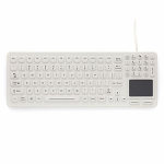 IKey SLK-97-TP Sealed with Integrated Touchpad and Backlighting White