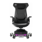 Cooler Master Motion 1 Haptic Engine Gaming Chair Black