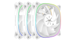 Inwin Sirus 120mm Extreme ARGB Case Fan White 3 Pack