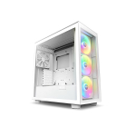 NZXT H7 V2 Elite RGB Tempered Glass Mid-Tower ATX Case White