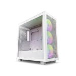 NZXT H7 V2 Flow RGB Tempered Glass Mid-Tower ATX Case White