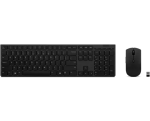 Lenovo Wireless Professional Rechargeable Combo Keyboard and Mouse Black
