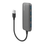 Verbatim USB-A to 4-Port USB-A Hub Grey