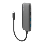 Verbatim 4-ports External USB-C Hub Grey