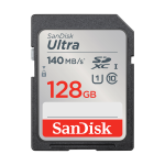 SanDisk 128GB Ultra SDHC and SDXC UHS-I Memory Card - 140MB/s