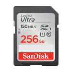 SanDisk 256GB Ultra SDXC UHS-I Card - 150MB/s