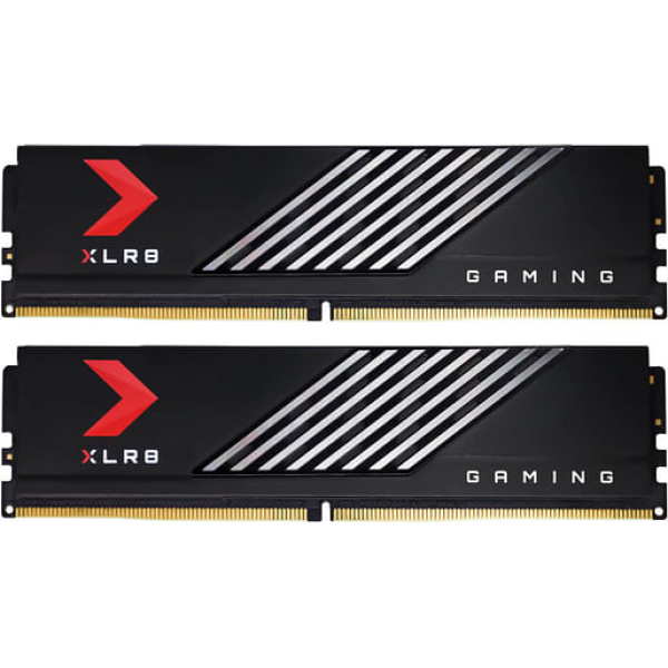 PNY 32GB (2x16GB) DDR5-6000 UDIMM Memory - MAKO Black