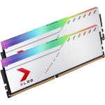 PNY 8GB DDR4-3200 UDIMM Memory RGB - Silver
