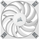 Corsair AF12 120mm Slim PWM Fan White