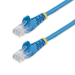 Startech 10 m Cat5e Ethernet Patch Cable with Snagless RJ45 Connectors Blue