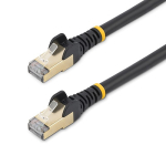 StarTech 2 m CAT6a Ethernet Cable RJ45 10GbE STP Snagless 100W PoE Black