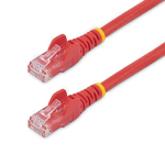 Startech CAT6 Ethernet Cable 1.5m 650MHz 100W Snagless Patch Cord Red