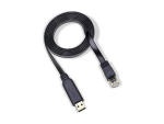 HPE Aruba USBA-RJ45 PC-to-Switch PIN6TX-3RX Cable Black