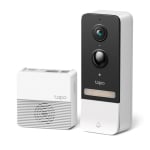 TP-Link 2K Smart Wireless Video Doorbell w/Hub Black