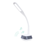 Mbeat Activiva LED Desk Lamp with Bluetooth Speaker White