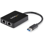 StarTech USB 3.0 Dual Port Gigabit Ethernet Adapter